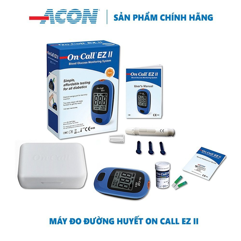 Ảnh Máy đo đường huyết ACON On Call EZ II – 01 Bộ 2
