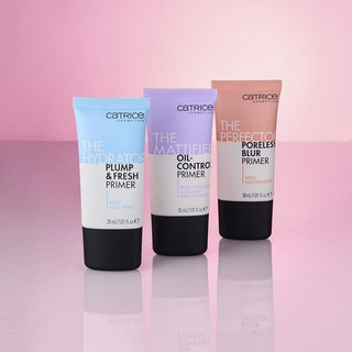 Kem Lót Kiềm Dầu Dưỡng Ẩm Che phủ làm mờ lỗ chân lông làm đều màu da CATRICE Primer - 30ml hàng đức chuẩn