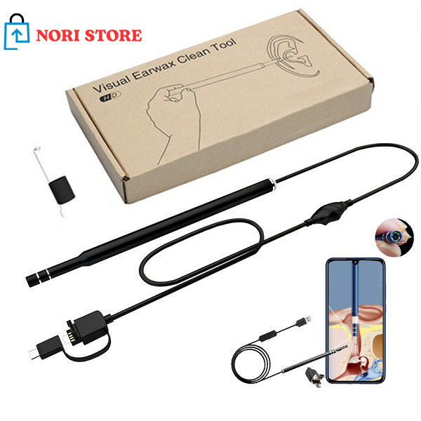 Camera nội soi lấy ráy tai CORISU có đèn LED hỗ trợ kết nối USB với ...