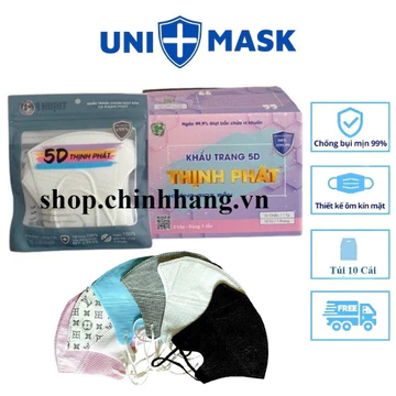 Antibacterial Face Masks 5D