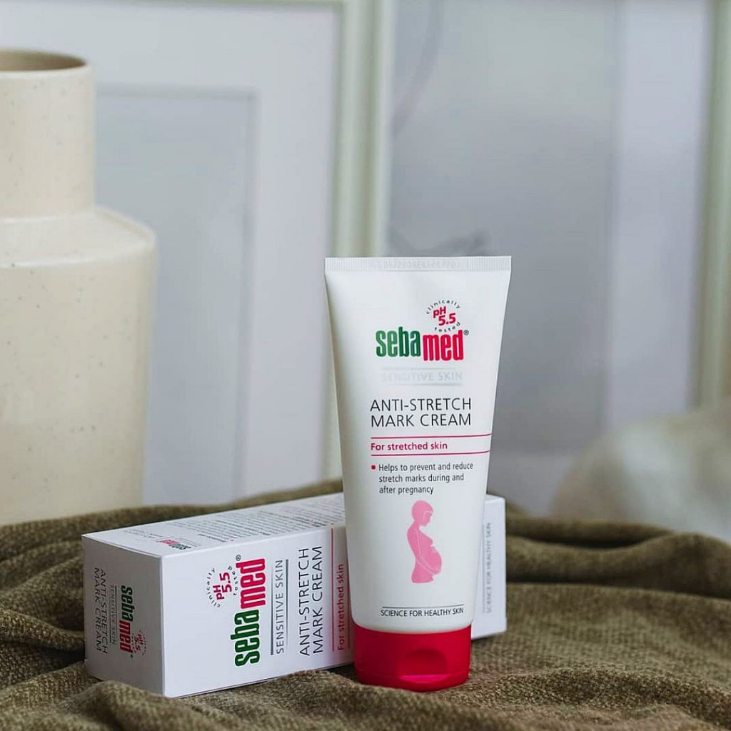 Ảnh Kem ngăn ngừa rạn da bà bầu Sebamed Anti-Stretch Mark Cream pH5.5 (200ml) 3