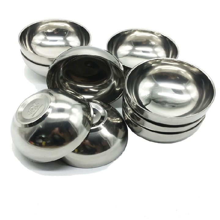 TÔ CHÉN TRƠN 2 LỚP INOX CAO CẤP ĐỦ KÍCH CỠ - GPKW | Shopee Việt Nam