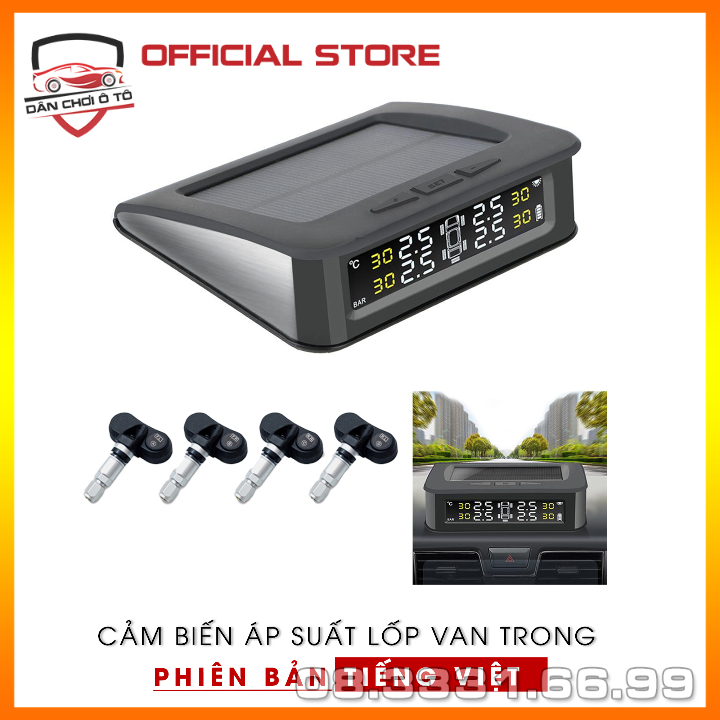 Cảm biến áp suất lốp TPMS van trong lắp cho xe ô tô cao cấp chính hãng ...