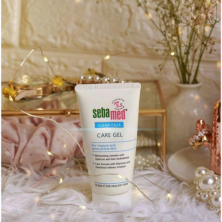 Ảnh Gel dưỡng ẩm giảm mụn, bảo vệ da Sebamed Clear Face Care Gel pH5.5 (50ml) 4