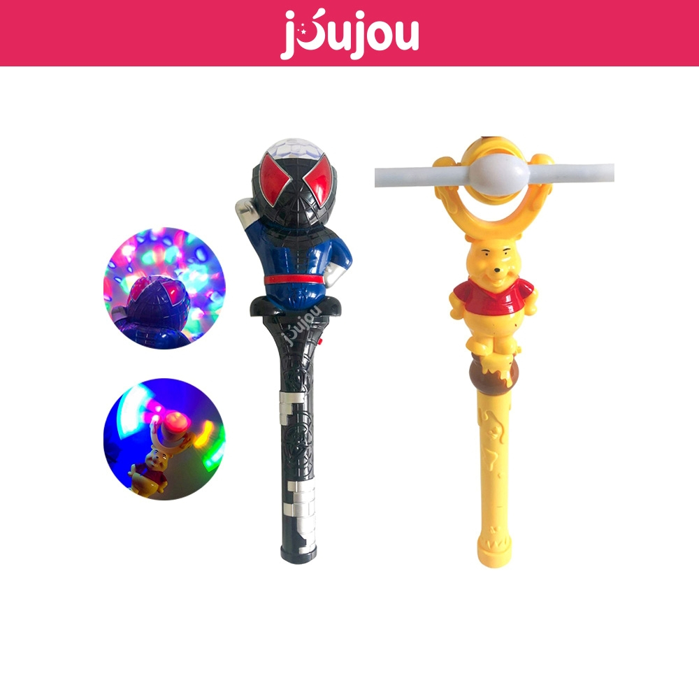 (Summer Sale 50%) Đồ chơi gậy phát sáng JuJou Lets Play ánh sáng đa sắc lung linh, chất liệu an toàn cho bé