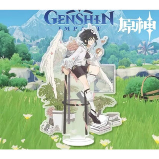 sẵn Mô hình standee Genshin Impact ver Thiên thần Angle đẹp Wanderer Scaramouche Venti Xiao Kazuha Diluc