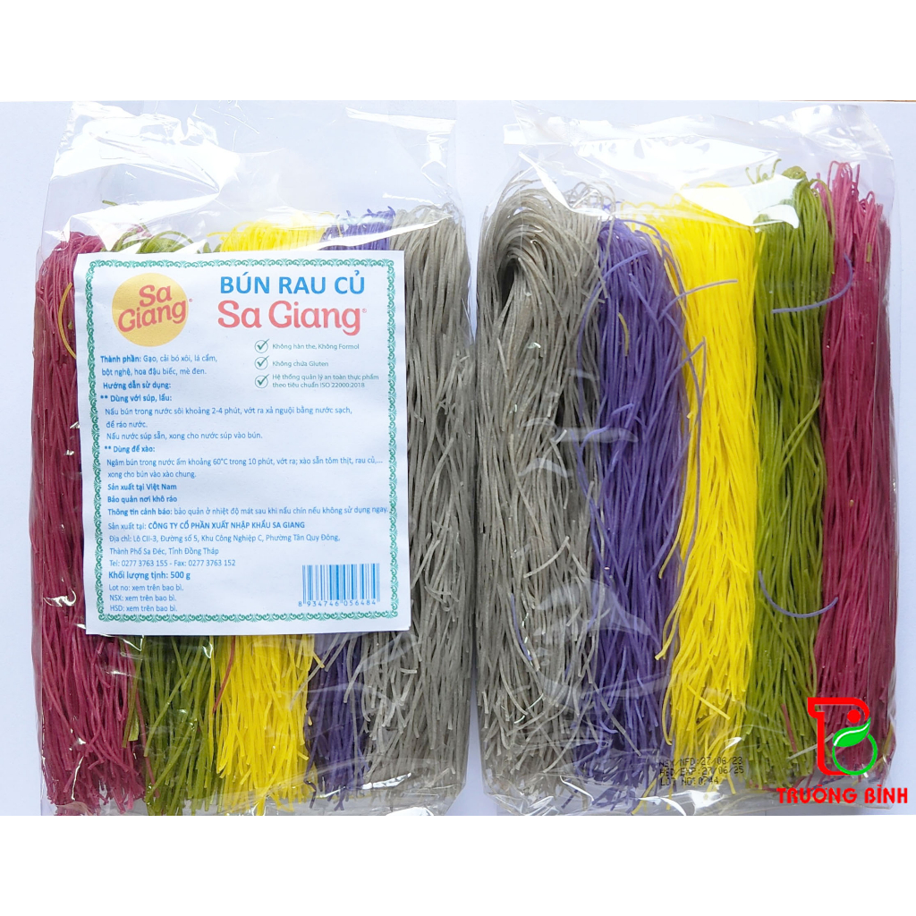 Bún rau củ ngũ sắc SA GIANG 500gr | Shopee Việt Nam