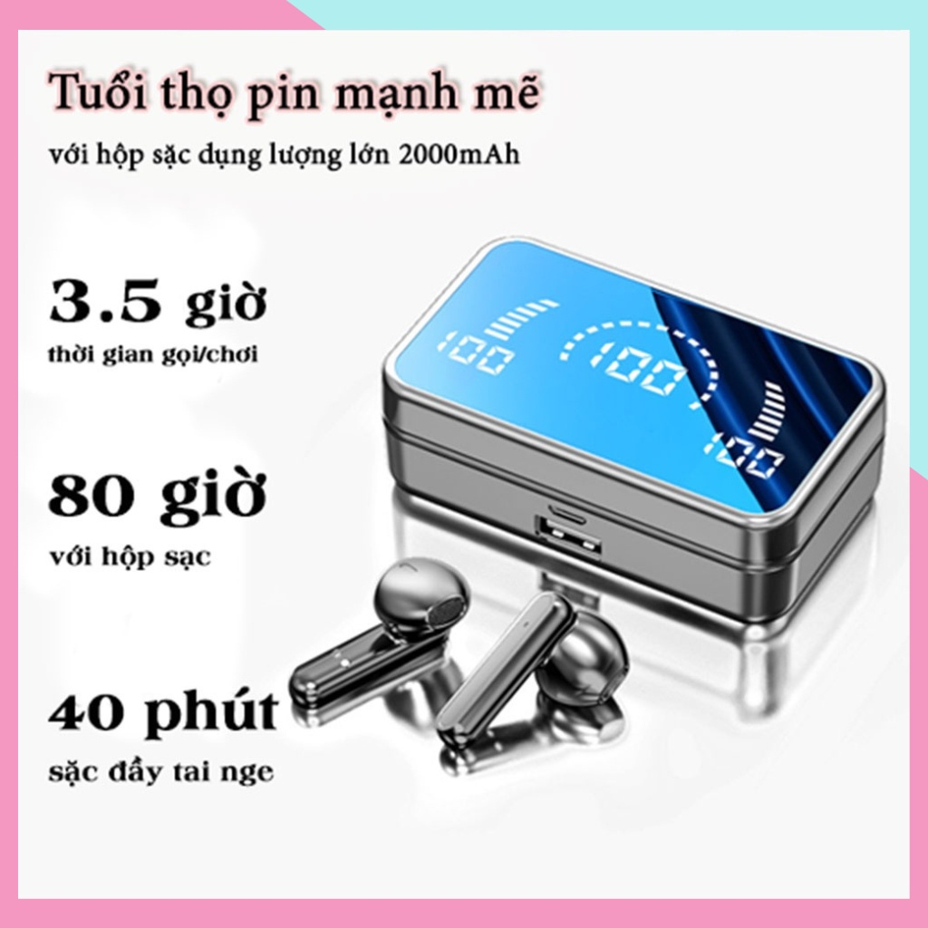 Tai Nghe Nhét Tai S20 Kết Nối Bluetooth Pin Trâu Âm Thanh Lớn Bass Căng ...
