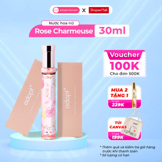 Nước hoa nữ Adopt ROSE CHARMUSE tinh dầu thơm chính hãng Pháp thơm lâu tinh tế thơ mộng (tùy chọn phân loại)