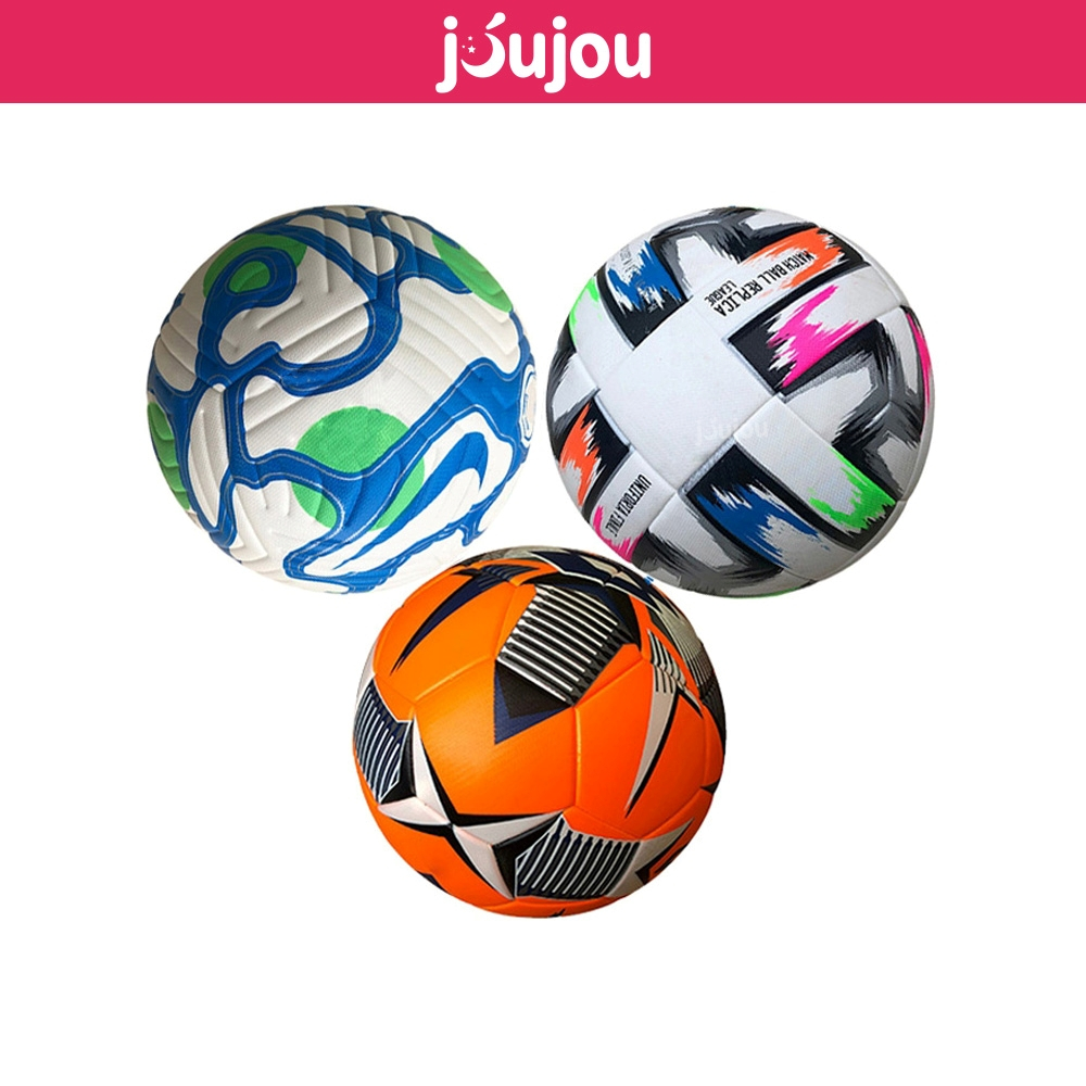 Quả bóng đá trẻ em size 3,4,5 trái banh đá bóng chất liệu da tổng hợp PU cao cấp JuJou