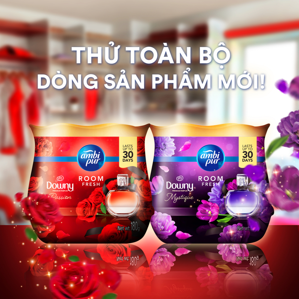 Ảnh COMBO 3 Sáp Thơm Phòng AMBI PUR Luxe Hương Đam Mê/ Huyền Bí Hộp 180Gx3 3