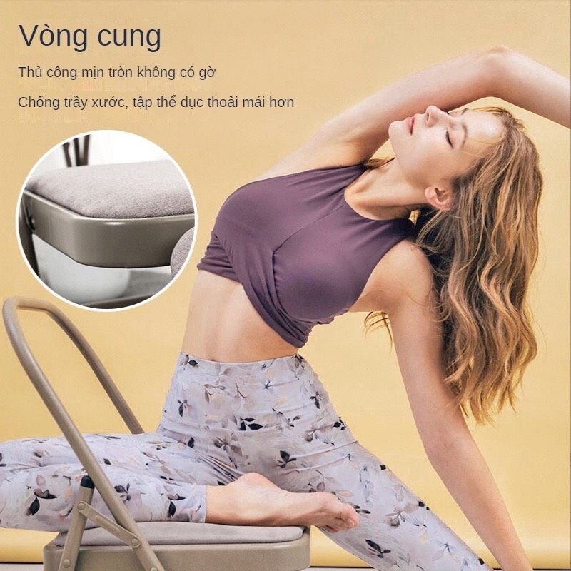[Chất Lượng Số 1]Ghế Trợ Lực Yoga - Ghế Tập Chuyên Dụng Đa Năng . Ghế Có Cầu Đỡ Và Ghế Không Cầu - Nội Thất Trí Hiếu