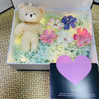 (swl) Combo Hộp Quà Valentine, Hộp Quà Tặng Sinh Nhật, Hộp Quà Tặng Dịp Lễ Đặc Biệt Kèm Phụ Kiện Sang Trọng Sweet Love