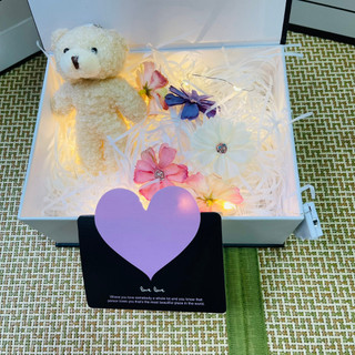 (swl) Combo Hộp Quà Valentine, Hộp Quà Tặng Sinh Nhật, Hộp Quà Tặng Dịp Lễ Đặc Biệt Kèm Phụ Kiện Sang Trọng Sweet Love