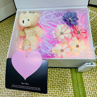 (swl) Combo Hộp Quà Valentine, Hộp Quà Tặng Sinh Nhật, Hộp Quà Tặng Dịp Lễ Đặc Biệt Kèm Phụ Kiện Sang Trọng Sweet Love
