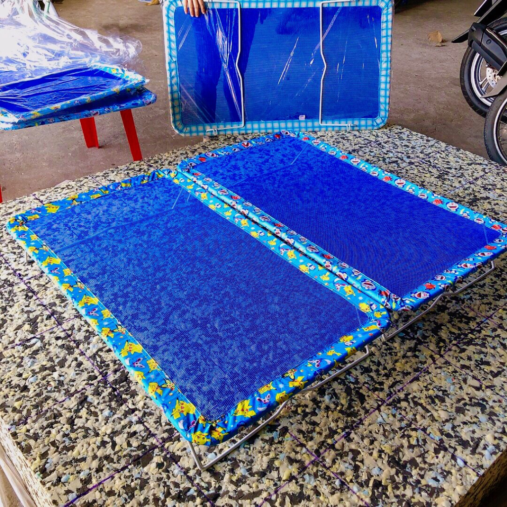 Giường lưới điều hoà cho bé 100cmx60cm  vuông tròn