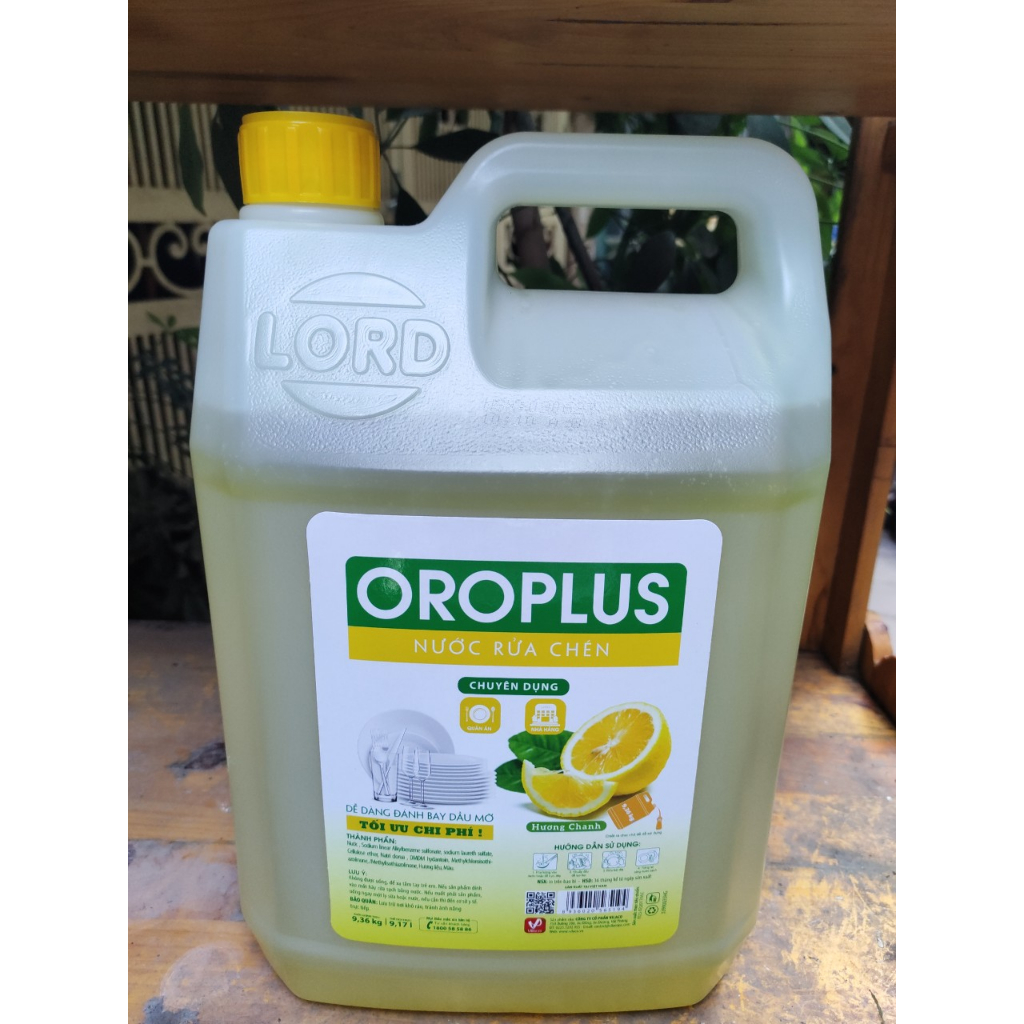 Ảnh Nước rửa bát Oroplus hương chanh 9.36kg 1