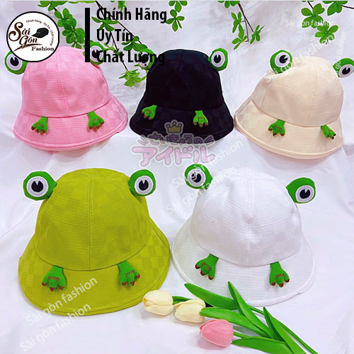 Nón tai bèo | Mũ Bucket Hình Ếch Dễ Thương cho Nữ