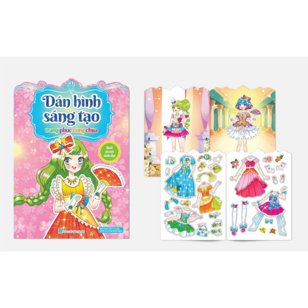Sách - Tô màu Siêu Nhân, Tô màu Công Chúa Dành cho bé 2-6 tuổi (6 Cuốn)