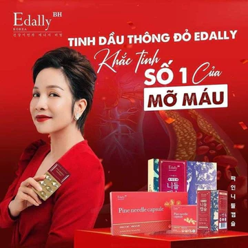 TINH DẦU THÔNG ĐỎ EDALLY [CHÍNH HÃNG] - HỘP NHỎ 30 viên / 15Gram