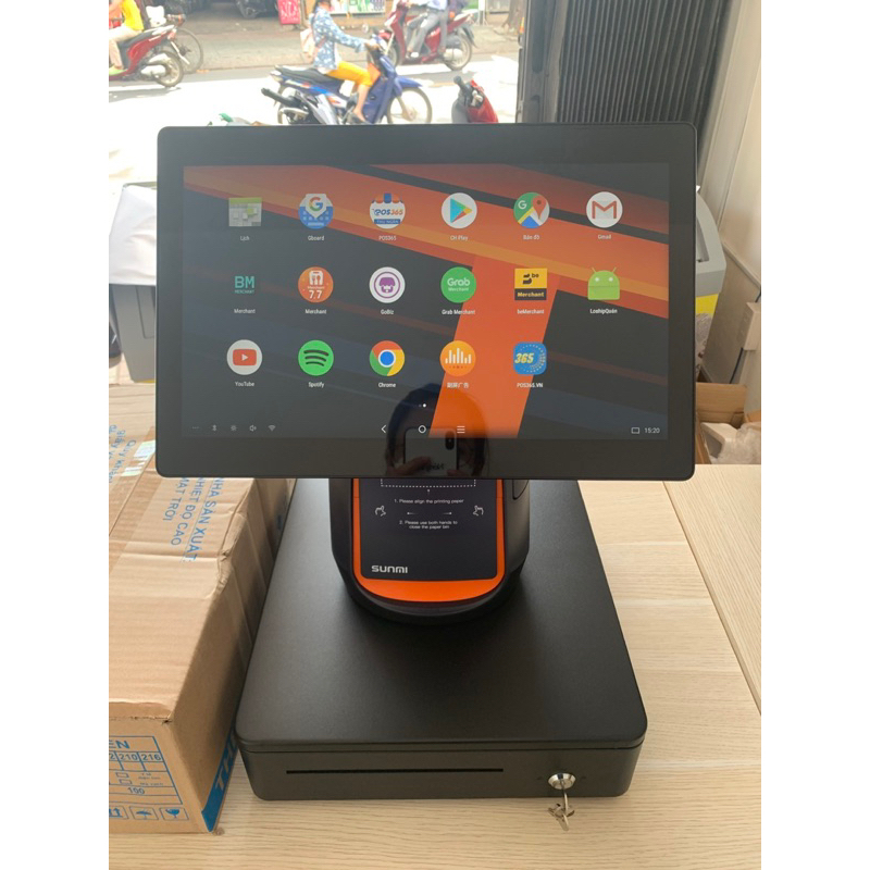 MÁY POS SUNMI T2 QUỐC TẾ, MÁY MỚI 100% | Shopee Việt Nam