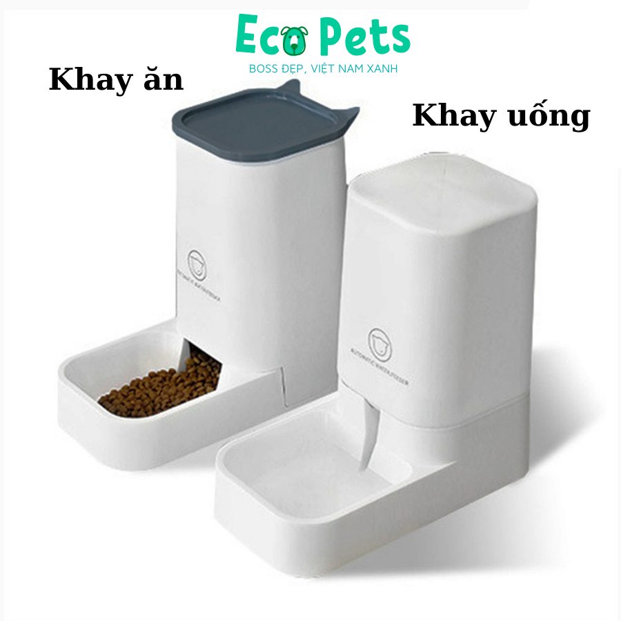 Máy ăn uống tự động PURI ECOPETS máy uống nước tự động cho thú cưng ...