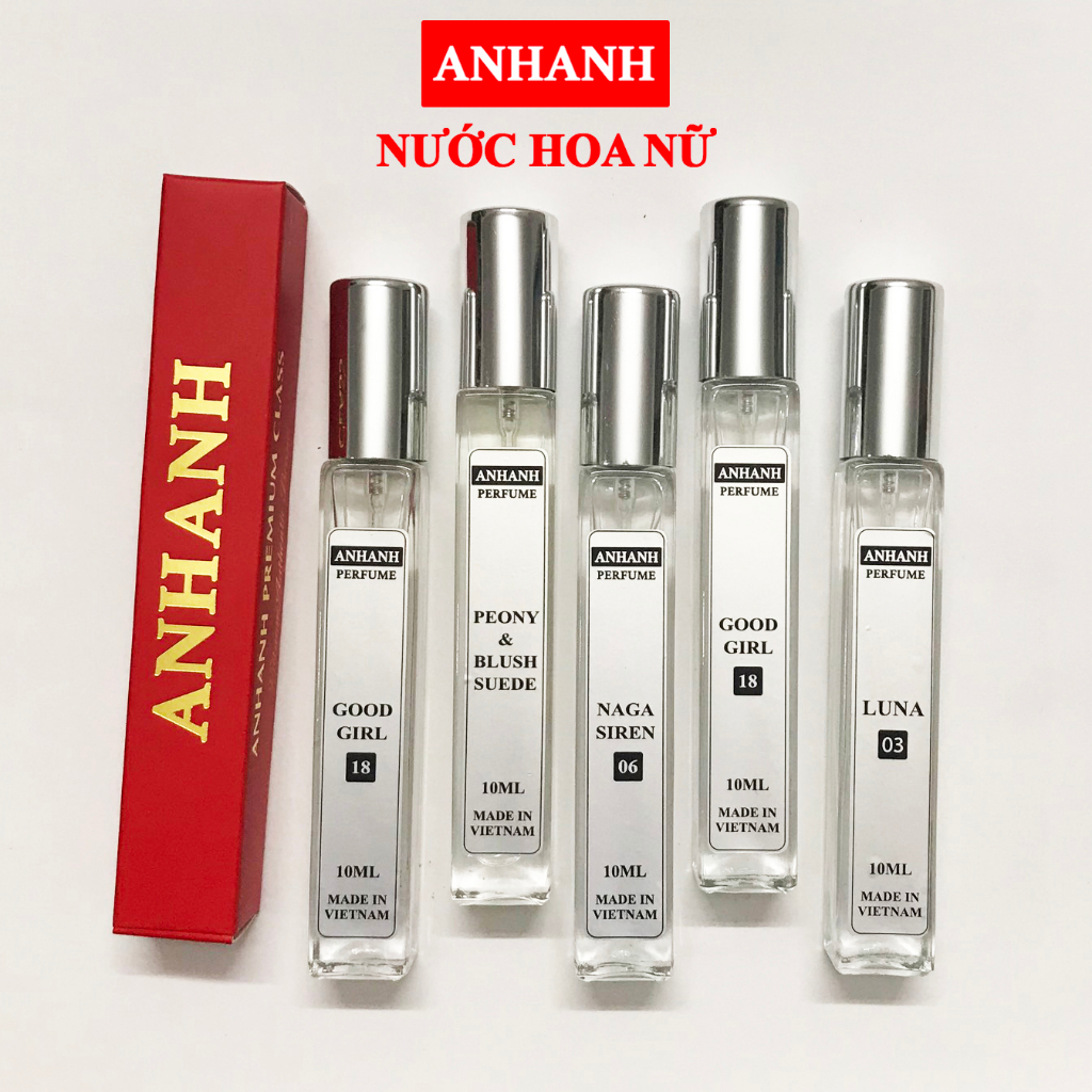 Tinh dầu Nước Hoa Nữ ANHANH Thơm lâu 6-8 tiếng - Nhẹ nhàng, Ngọt Ngào, Nóng Bỏng, Quyến rũ, gợi cảm