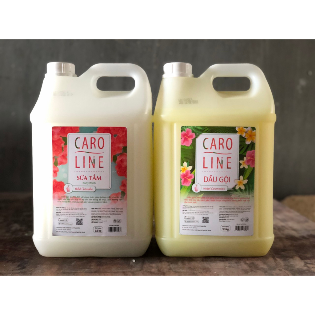 Ảnh Sữa tắm Caro line hương hoa 9.5kg 2