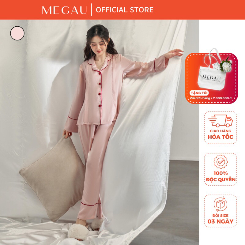 LILIE – Set đồ ngủ dài tay cho mẹ bầu và sau sinh thương hiệu MEGAU