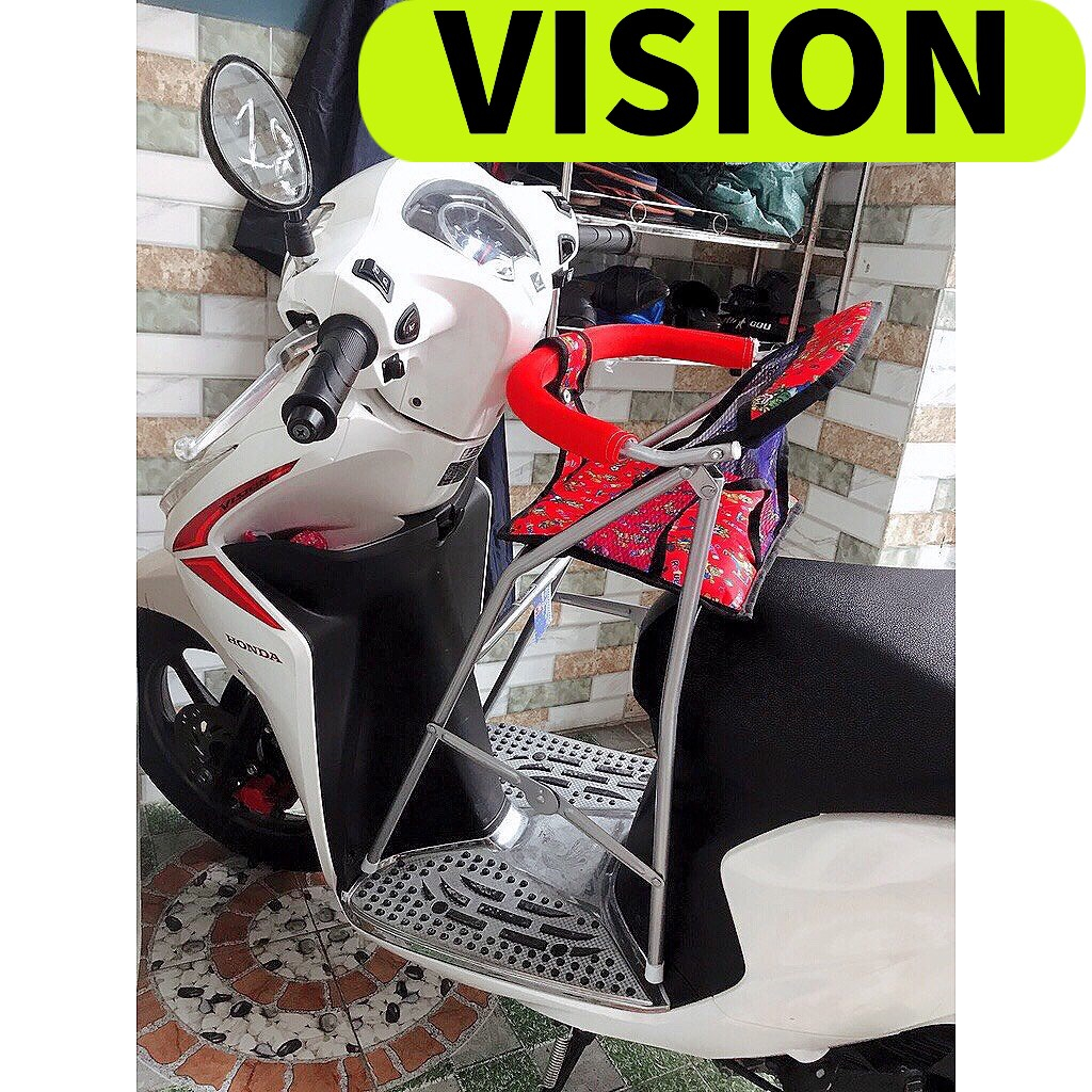 Ghế ngồi xe VISION cho bé , ghế ga xếp gấp gọn , AN TOÀN CHO BÉ
