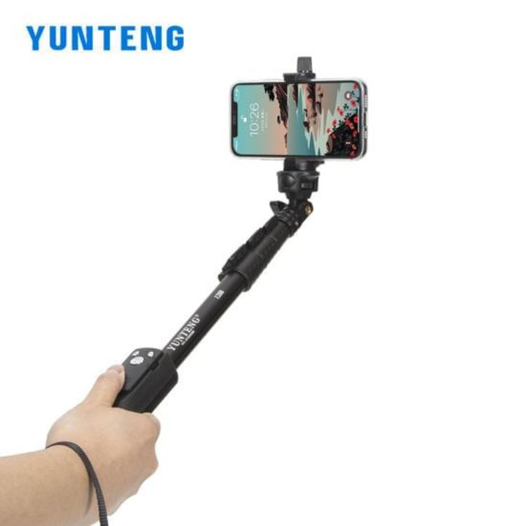 Gậy Chụp Ảnh Yunteng VCT 1288 - Gậy Tự Sướng Remote Bluetooth, Phụ Kiện Chụp Ảnh, Quay Video Nhỏ Gọn, Đa Năng Tiện Lợi