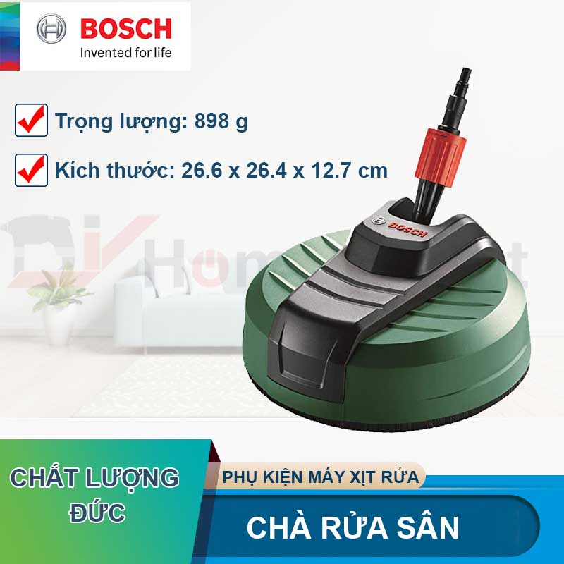 Phụ kiện chà rửa sân Aquasurf Bosch F016800486 (mới)
