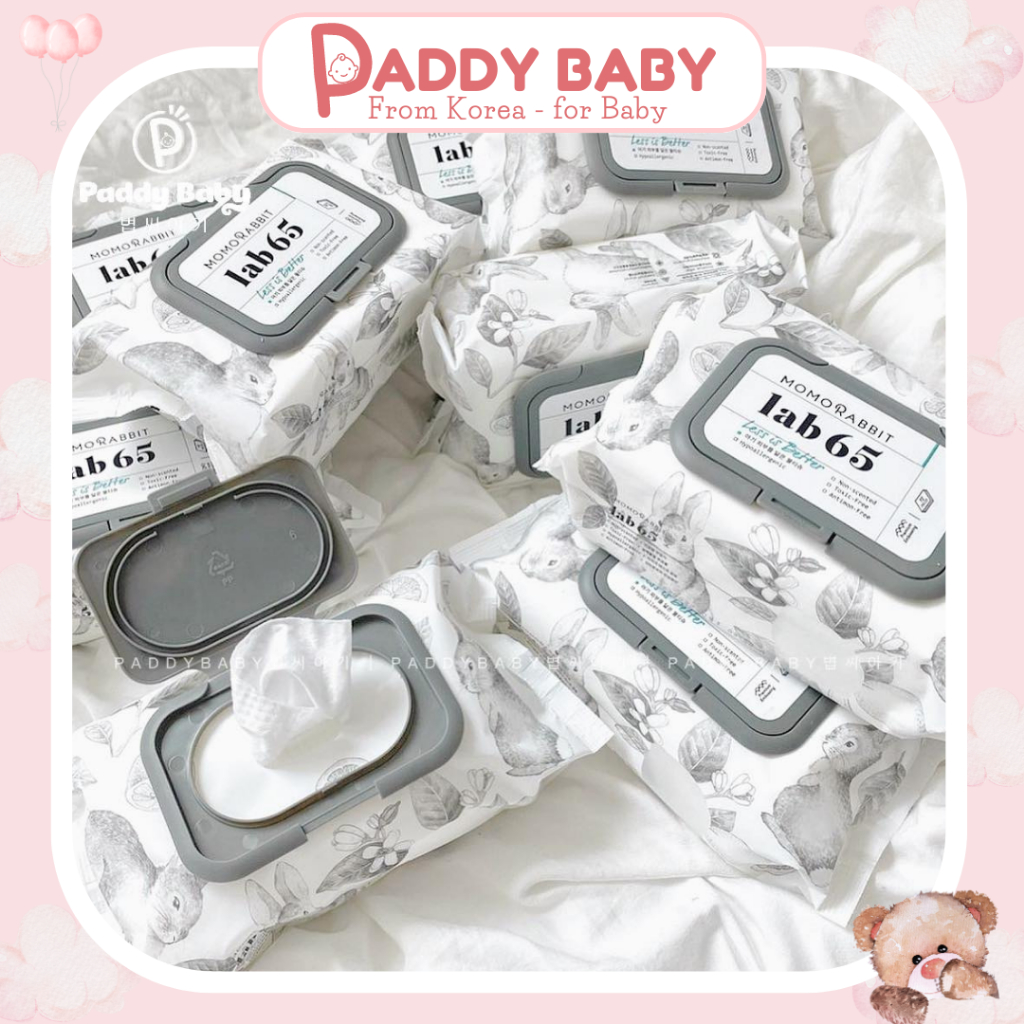 [THÙNG 10 HỘP] KHĂN ƯỚT HÀN QUỐC CAO CẤP CHO BÉ MOMO RABBIT - MADE IN ...