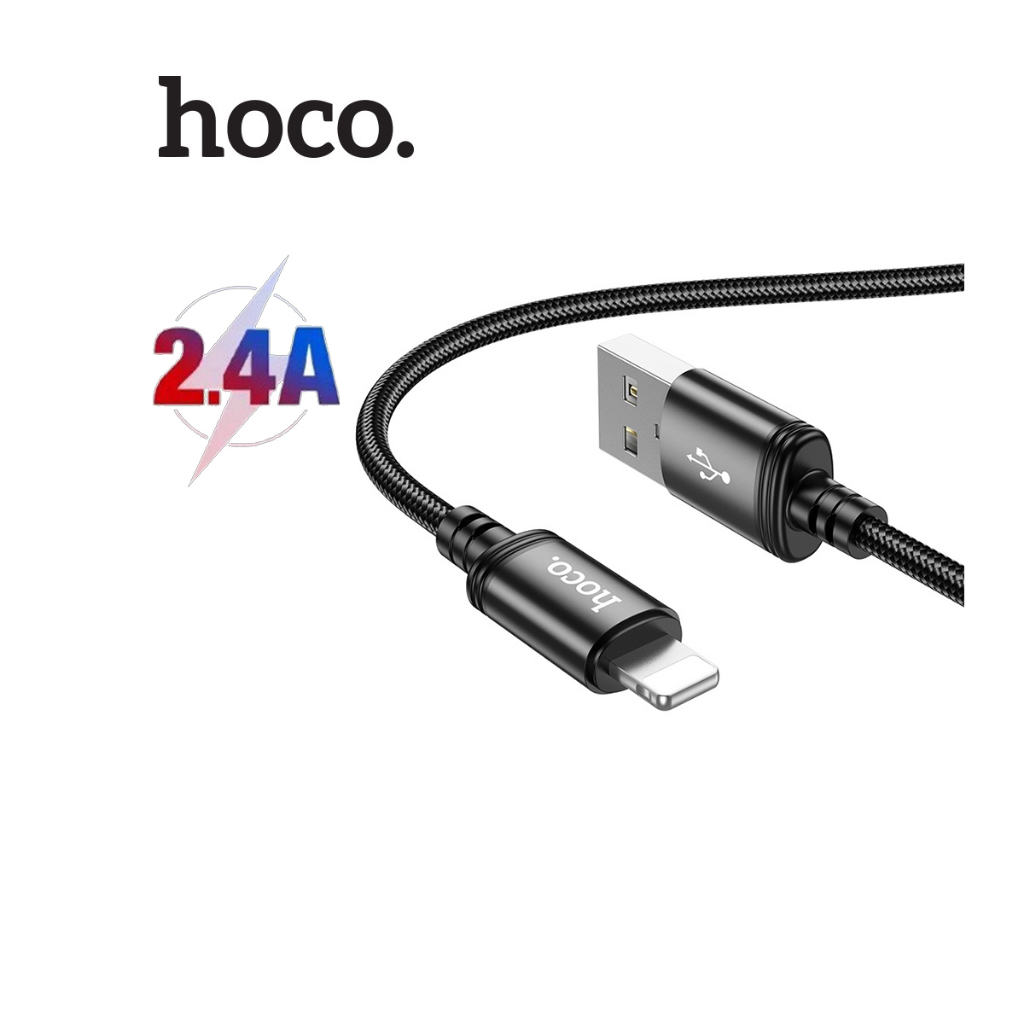 Dây sạc nhanh Hoco X.89 đầu i.P dây dù siêu bền truyền dữ liệu dài 1M