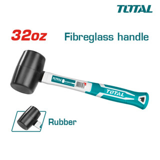 ĐỒ NGHỀ TOTAL Búa cao su đen / trắng 900g THT763216 / THT763236