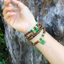Vòng tay bằng trầm hương tốc tự nhiên-mix charm tổng hợp 6mm 108 hạt-đủ kiểu-Thanh lịch-Phong cách-Cá tính.