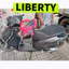 ghế ngồi xe máy LIBERTY cho bé ,ghế ga xếp sắt sơn tĩnh điện gấp gọn , AN TOÀN CHO BÉ
