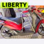 ghế ngồi xe máy LIBERTY cho bé ,ghế ga xếp sắt sơn tĩnh điện gấp gọn , AN TOÀN CHO BÉ