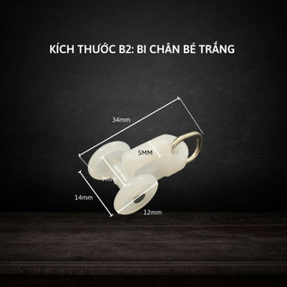10 Bi Thanh Ray Rèm Vải Bằng Nhựa Màu Trắng Chắc Chắn Chạy Mượt