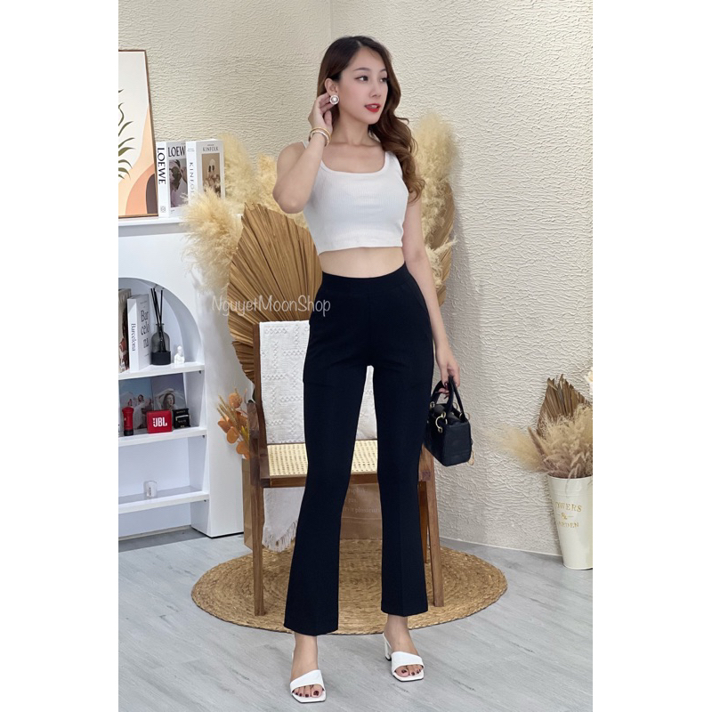 Quần dài nữ chất thun co giãn thoáng mát dày dặn hợp thời trang Bigsize mã SP020