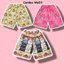 Quần Short lững Cartoon Unisex - Quần đùi hoạt hình nhiều hoạt tiết nam nữ Freesize 38-68kg TUEANHSTORE