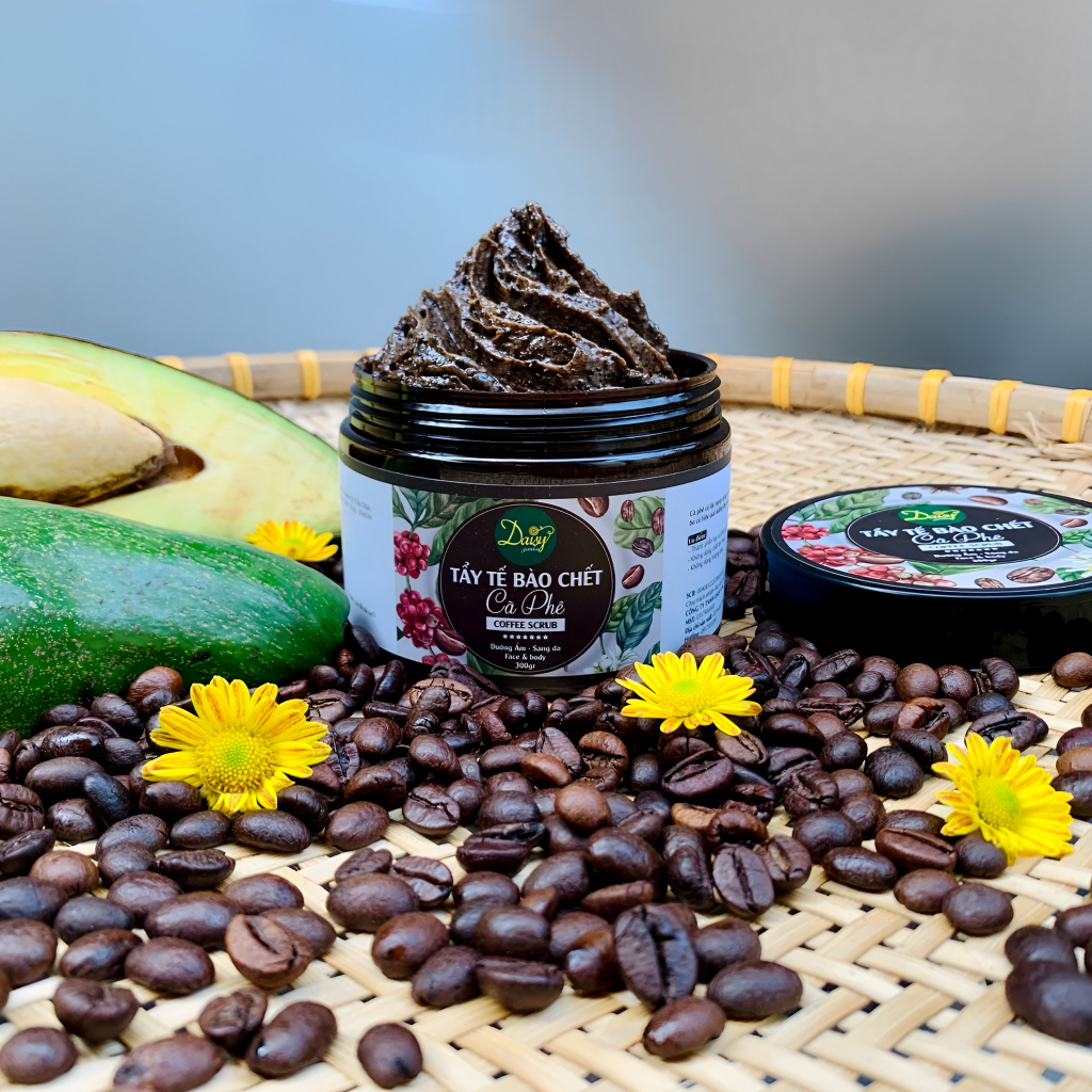 Tẩy da chết body, gel tẩy tế bào chết cà phê tại nhà giúp làm sạch da, da mịn màn, đều màu da và ngăn ngừa sạm da