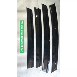 Vè che mưa ô tô Huyndai Stargazer 2022 ,Mẫu Chỉ Inox cao cấp và Nhựa đen Thái ABS