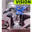 Ghế ngồi xe VISION CÁC NĂM sắt sơn xám cho bé (GỒM 1 GHẾ+ 1 DÂY ĐAI 100x4cm)