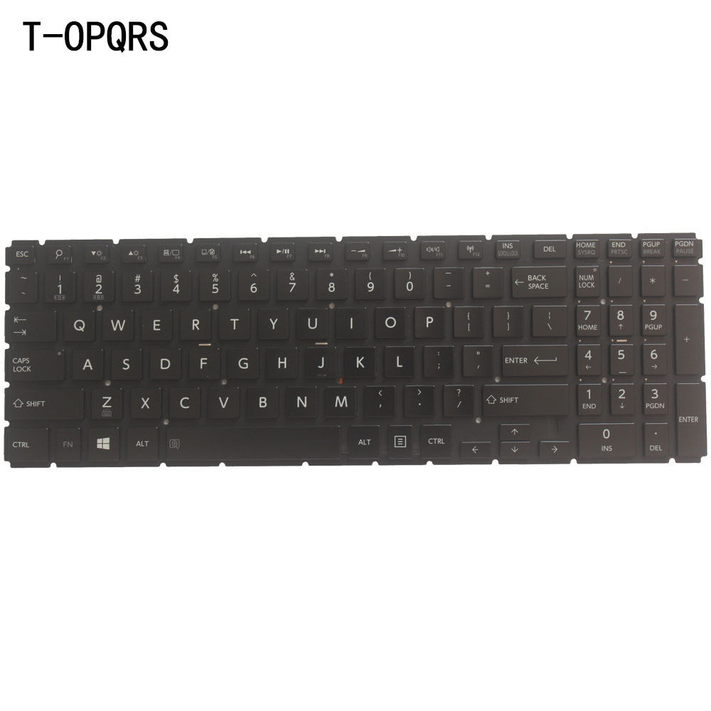 Leopold Tastiera Tastiera Retroilluminata Per Toshiba Satellite Radius P55W - Ricambio Compatibile Modelli P55W-B, Layout USA, Nera Tastiera Retroilluminata USA - Foto 11