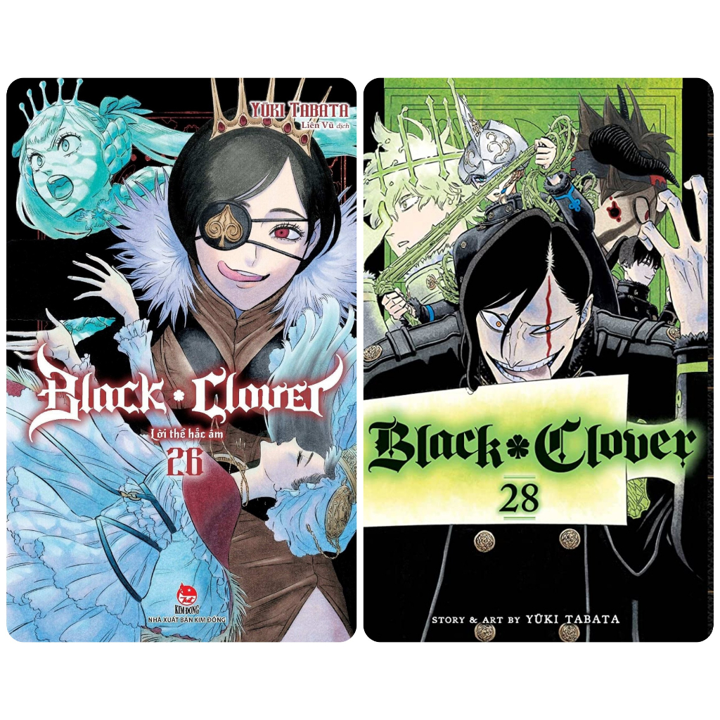 Truyện Black Clover Combo Tập 26 - 32 (Tặng kèm Postcard) - Tntmanga |  Shopee Việt Nam