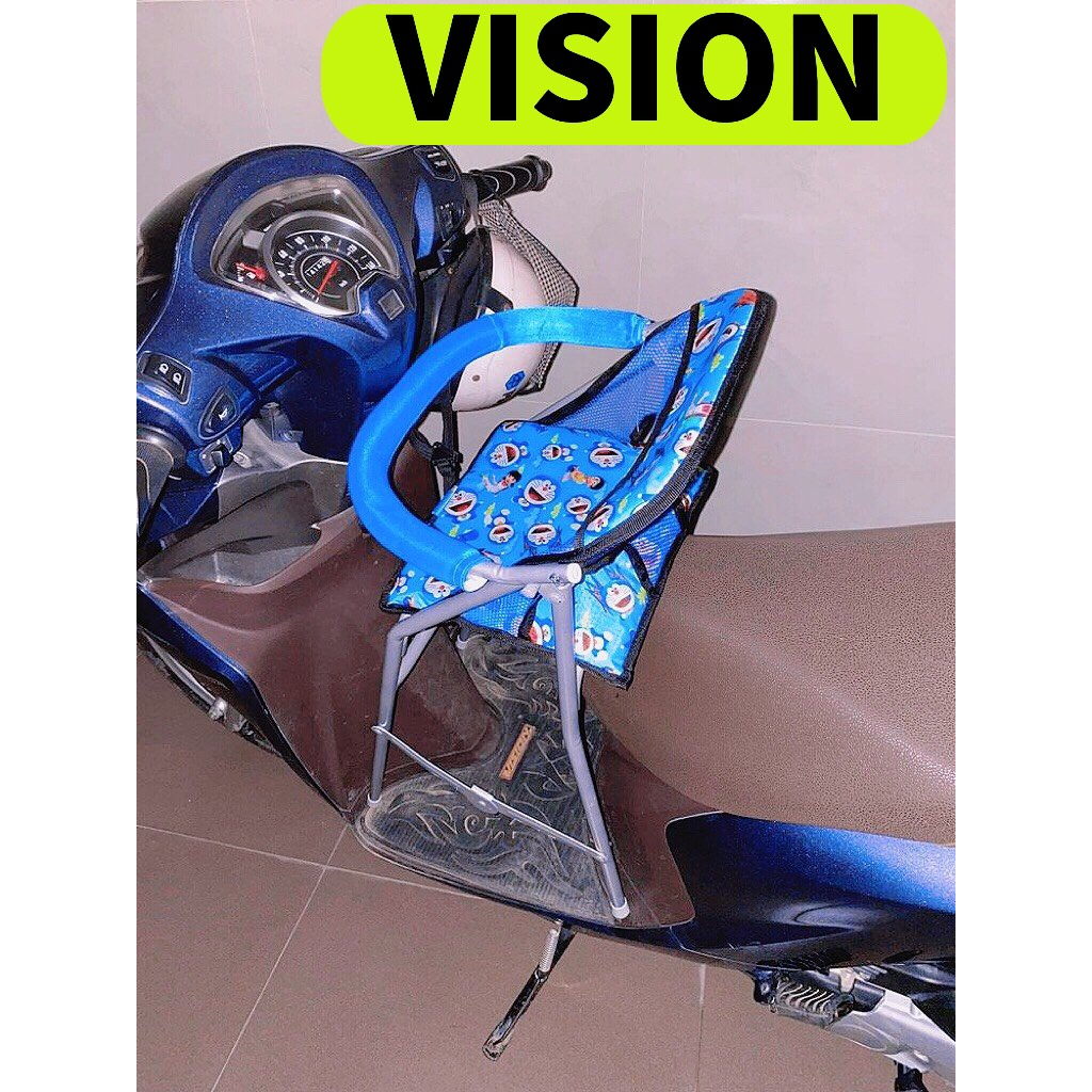 GHẾ NGỒI XE MÁY TAY GA VISION - MIO - CLICK - VARIO - LUVIAS - JANUS AN TOÀN CHO BÉ