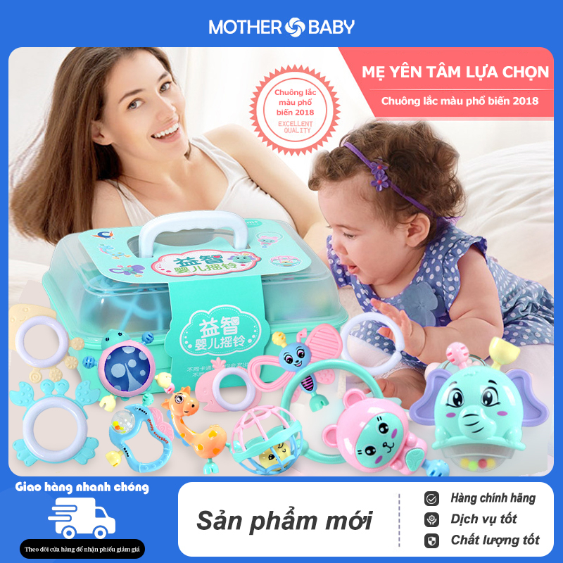 Đồ chơi cho bé sơ sinh TZP, đồ chơi lục lạc cho bé, đồ chơi giáo dục cho bé