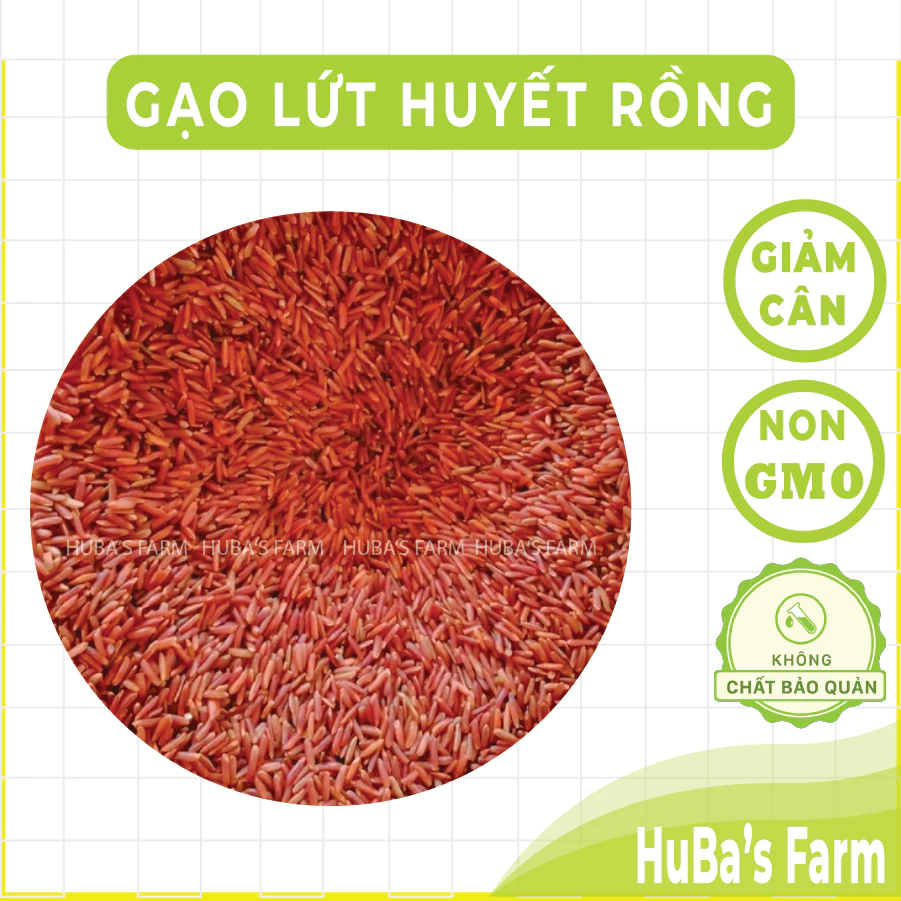 Gạo lứt huyết rồng sạch, gạo lứt mới, sản phẩm hỗ trợ giảm cân, gạo lứt dẻo cơm thơm ngọt