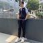 Áo thun có cổ polo cá sấu 100% cotton Cao Cấp, dày dặn & co giãn tốt, form suông unisex màu trắng phối đỏ